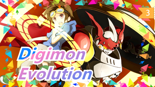 Digimon|Evolution of the male character of all generations in Digimon_3