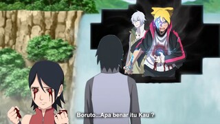 Boruto Hidup Lagi dengan Jougan di bantu Toneri - Sarada Bangkitkan Mangenkyo Sharingan Boruto Cp 70