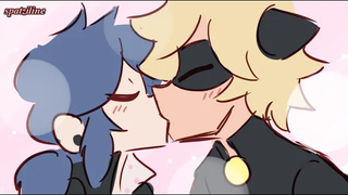 Chat Noir สารภาพกับ Marinette (Marichat) Miraculous Ladybug Comic