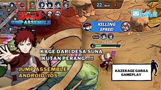 Kazekage Gaara ikutan Perang ..!!! | Tanker Terkuat Aliansi ..!! Jump Assemble Gameplay