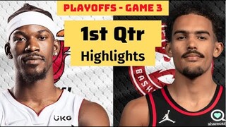 Miami Heat vs. Atlanta Hawks Full Highlights 1st QTR | April 22 | 2022 NBA Season