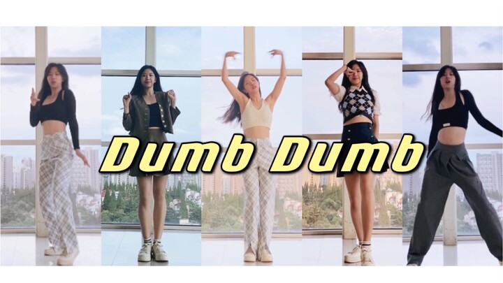 [Dancing Cover] Dumb Dumb｜21st birthday ceremony｜3 hours of extreme dress-up｜Witnessing the sunset o