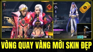 Free Fire - Quà Sinh Nhật 4 Tuổi Free Fire 2 Gói Đồ Mới Cực Đẹp - Vòng Quay Vàng Mới | XM8 Nâng Cấp