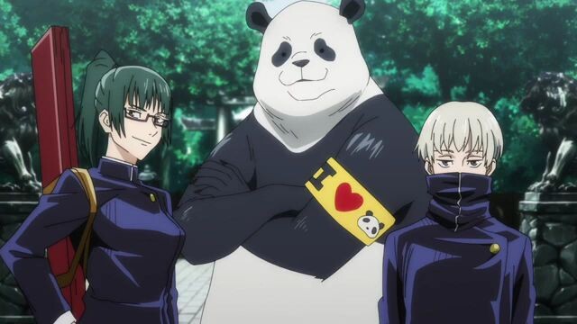 Episode 1 Maki Senin Jujutsu Kaizen Scenes
