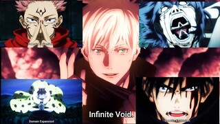 All Domain expansions | Jujutsu Kaisen