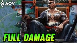 AoV : Ryoma Gameplay | Full Damage - Arena Of Valor | LiênQuânMobile | RoV