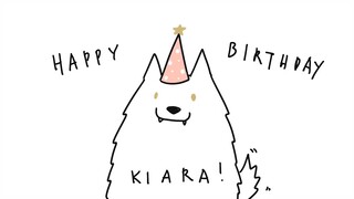 【Layla & Kiara Laika's Diary #1】Laika Saying Happy Birthday to Kiara 【NIJISANJI ID】