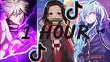 Badass Anime Moments _ TikTok Compilation _ Part 1 (1 Hour) (with anime and song