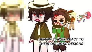 Demon slayer characters react to their ORIGINAL DESIGN [OG idea ig] [Manga spoiler] [20K SPECIAL!]