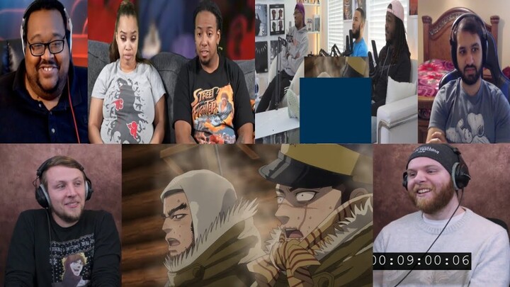 GOLDEN KAMUY EPISODE 3x7 REACTION MASHUP!!