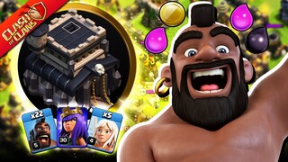 สูตรตีบ้าน 9 ควีนชาร์จหมูป่า - Clash of Clans