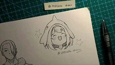 Drawing Gawr Gura || Hololive English | VTuber