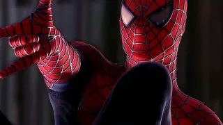 Although he lost his battle suit, he still did not forget his identity as Spider-Man