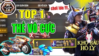 [Garena Free Fire] 12h Đêm Chơi Lớn Phá Hết Kim Cương Đua Top 1 Thẻ Vô Cực | Lưu Trung TV