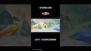 Upcoming Skin Collector Luo Yi Elysium Guardian | Luo Yi Collector Skin | Story WA Mobile Legend