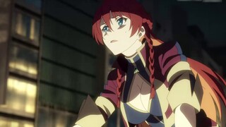 The strongest love galgame heroine, kicked the Gundam away with one kick...............