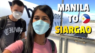 WE LEFT MANILA for SIARGAO ISLAND! 🇵🇭 Philippines travel day