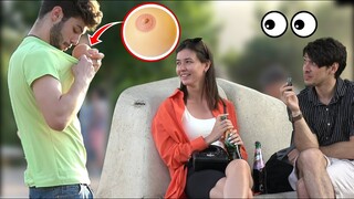 Boy with big balls prank 😲  AWESOME REACTIONS 😲  🔥 Best of Just For Laughs