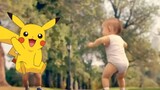 Pikachu Chanel TV #5Pikachu Pokemon nhảy với Bé thiếu nhi - pokemon pikachu and BABY cute