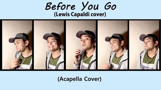 Before You Go (Lewis Capaldi Acapella Cover) | JustinJ Taller