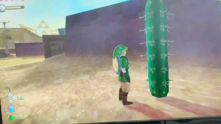 Detail Zelda sangat mengagumkan.