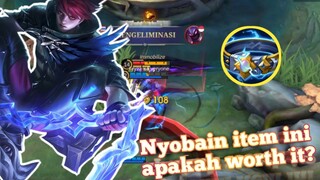 Musuhnya hero lock + burst !? tenang pakek item ini !? auto aman | Mobile legends