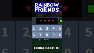 ¡CODIGO SECRETO de RAINBOW FRIENDS CHAPTER 2 en ROBLOX! 🐸 SIMBA #shorts