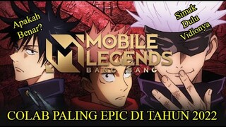 Mobile Legend X Jujutsu Kaisen| Ini Bakalan Jadi Colab Ter Epic Di Tahun 2022