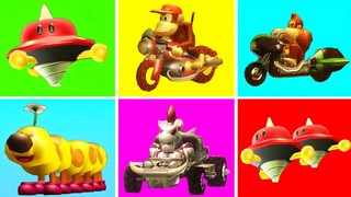 Mario Kart Wii - All Bosses (Tournament Museum) 4K