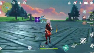 Gameplay Lawan bos Elektro Hypostasis