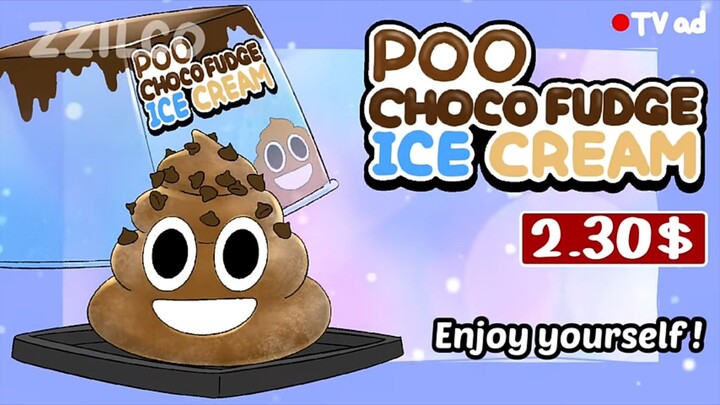 Poo Choco Fudge Ice Cream