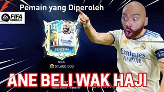 BELI STRIKER REAL MAHAL MADRID!! WAK HAJI BENZEMA - FIFA Mobile 2022 Indonesia