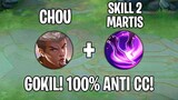 Chou HACK skill 2 Martis 😱 WTF