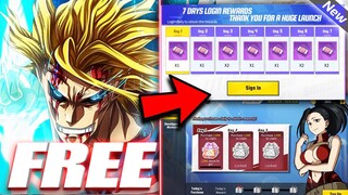 FREE 10x SUMMONS ARE HERE!! F2P BE SMART!!! and this p2w Reward System 😮 MHA: Strongest Hero