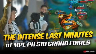 THE INTENSE LAST MINUTES of MPL PH S10 GRAND FINALS. . . 😮