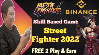 Free to Play I Play to Earn NFT Metaverse I Metafigther Review I Street Fighter 2022