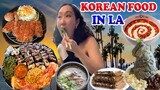 MUST-TRY Korean Food In LA I Korean Food Tour I Mukbang