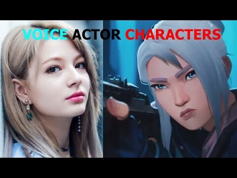 Valorant Voice Actor Characters