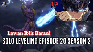 Ngeri! Sung Jinwoo berhadapan dengan Raja Iblis Baran I Solo Leveling S2 E20