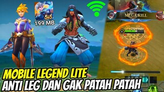 MLBB VERSI LITE ! CUMA 199MB, HP KENTANG AUTO LANCAR GAK PATAH2 LAGI BISA FAST HAND