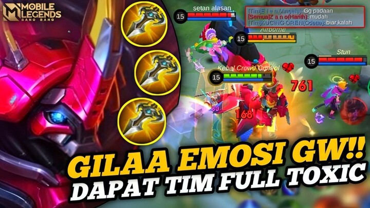 DAPAT TIM FULL TOXIC | Emosi Banget Gw Dengan Ini Tim