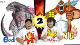 วาดภาพ+ระบายสี หนังก๊อดซิลล่าปะทะคอง2 อาณาจักรใหม่ | Drawing + painting Godzilla vs. Kong2 movie