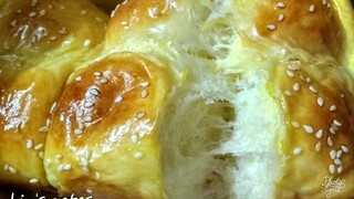 RESEP ROTI KASUR 1X PROOFING, LEMBUT SUPER SOFT DAN BERSERAT CANTIK, SIMPLE & EFISIEN, IRIT BAHAN