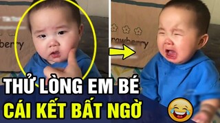 Em Bé Với Pha ĂN VẠ Đầy Bất Ngờ Khiến Chị Mẹ Cũng Phải Bật Ngửa. Tình Huống Hài hước 2023