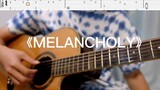 [Fingerstyle Guitar] Late Night Welfare brings you a healing and quiet song to sleep "MELANCHOLY" wi