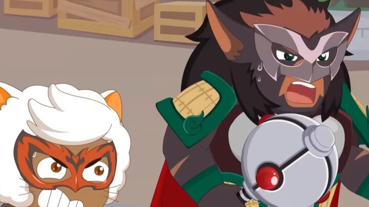 Rating 9.9! The wise and brave Big Gray Wolf makes the right decisions and responds to the prison br