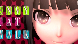 60fps เต็ม Envy Catwalk -- Hatsune Miku Hatsune Miku Project DIVA Arcade ภาษาอังกฤษ Romaji PDA FT