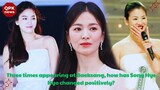 Three times appearing at Baeksang, how has Song Hye Kyo changed positively? -  QPK news