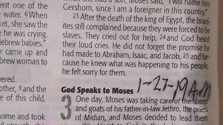 Daily Verse.             Exodus 2:23-25