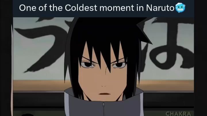 One of the Coldest moment in Naruto🥶